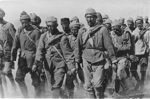 Fotoğraf: Esir Osmanlı Askerleri (Güneydeki Cepheden)